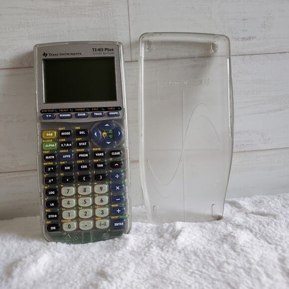 TI 83 Plus Silver Edition Texas Instruments Graphing Calculator - Picture 2 of 9